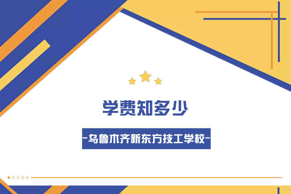 在乌鲁木齐新东方技工学校学习学费是多少？